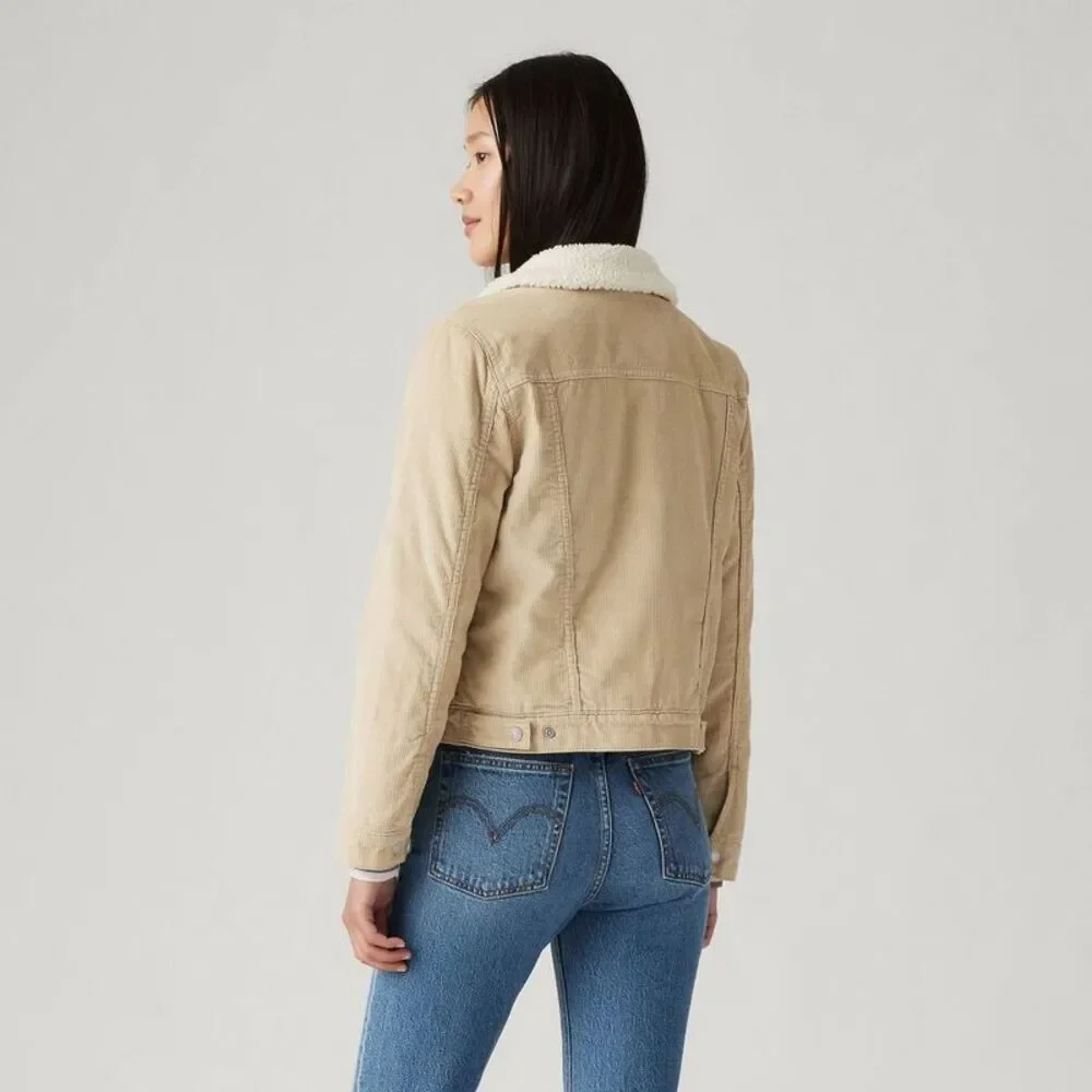 Levi's Women's Original Trucker Jacket - White Pepper L